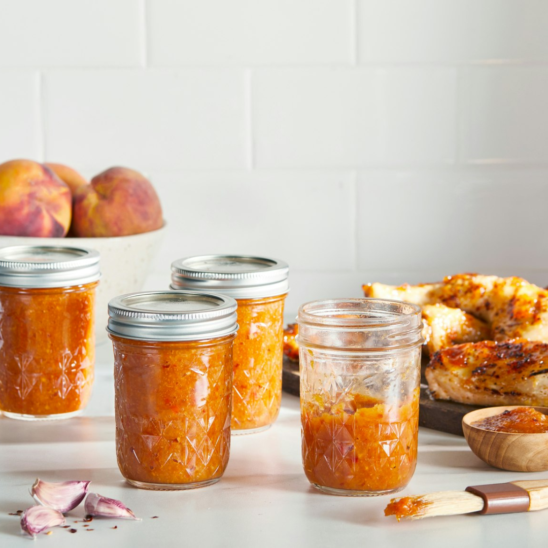 Zesty Peach BBQ Sauce