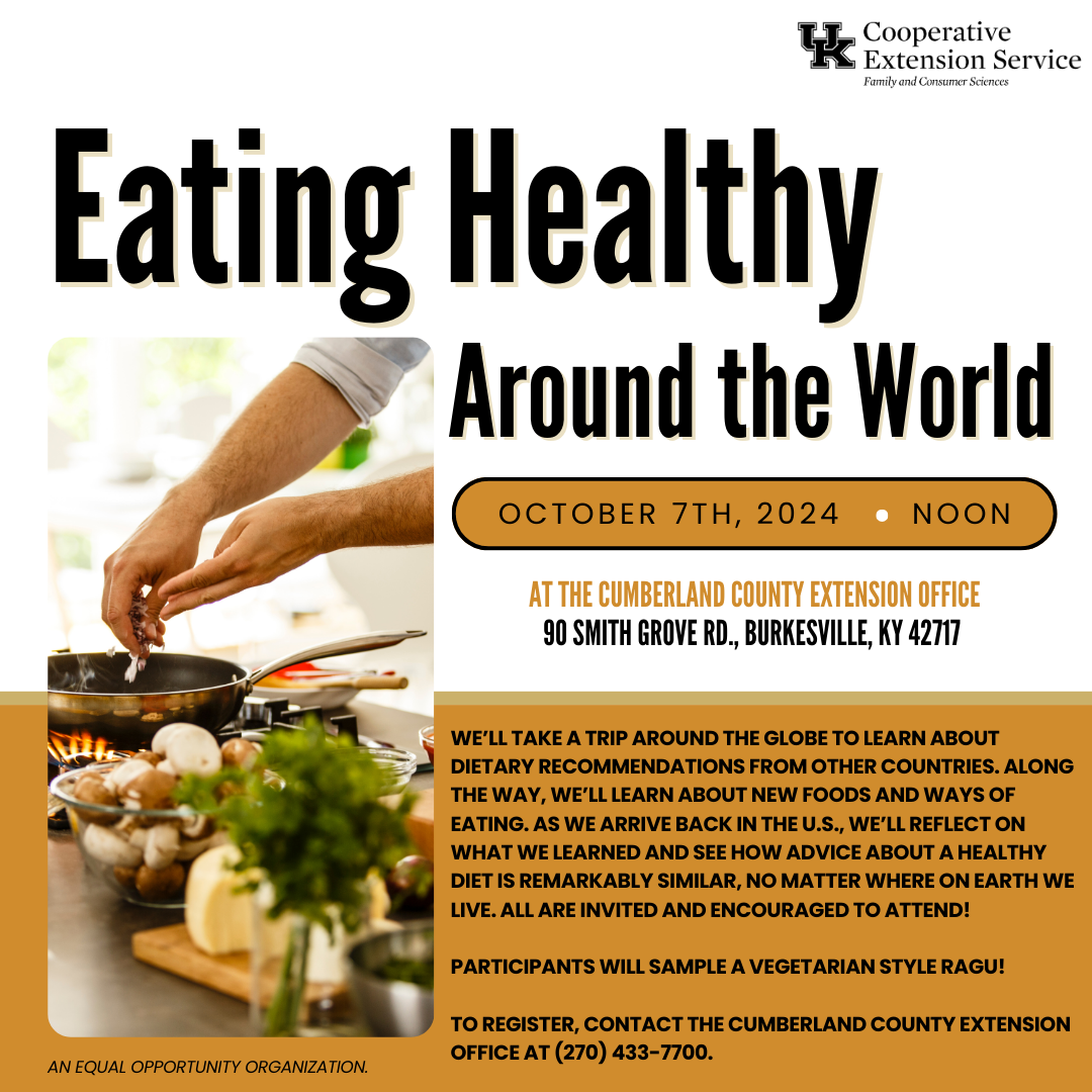 Healthy Eating Around the World Flyer 