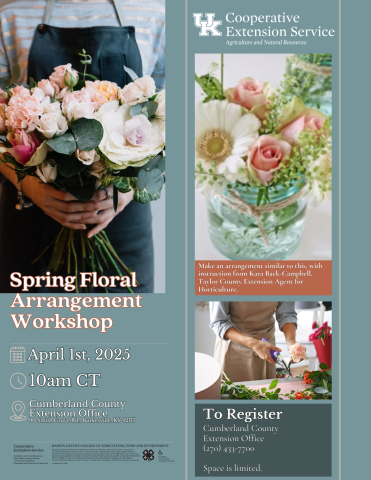 Spring Floral Arrangement Workshop 